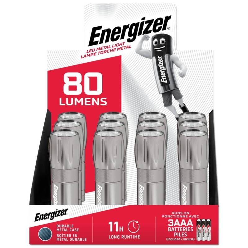 Energizer LED Taschenlampe Metal Light LED 75 Lumen von Energizer