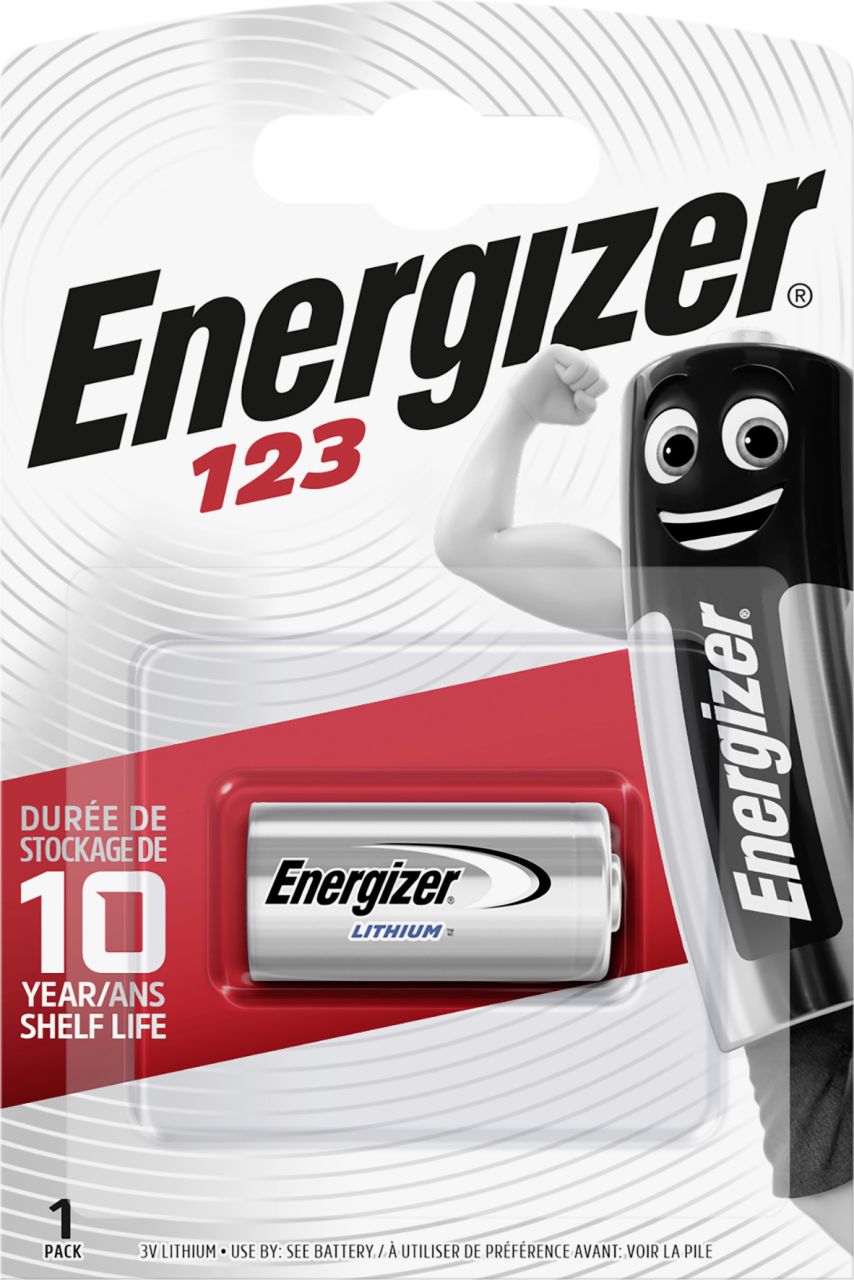 Energizer Lithium Fotobatterie 123 3 V von Energizer