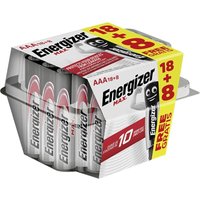Max Alkaline Batterie Micro aaa 1,5 v, 18 + 8er Pack Batterien - Energizer Max Alkaline Batterie Micro aaa 1,5 v, 18 + 8er Pack Batterien - Energizer von Energizer