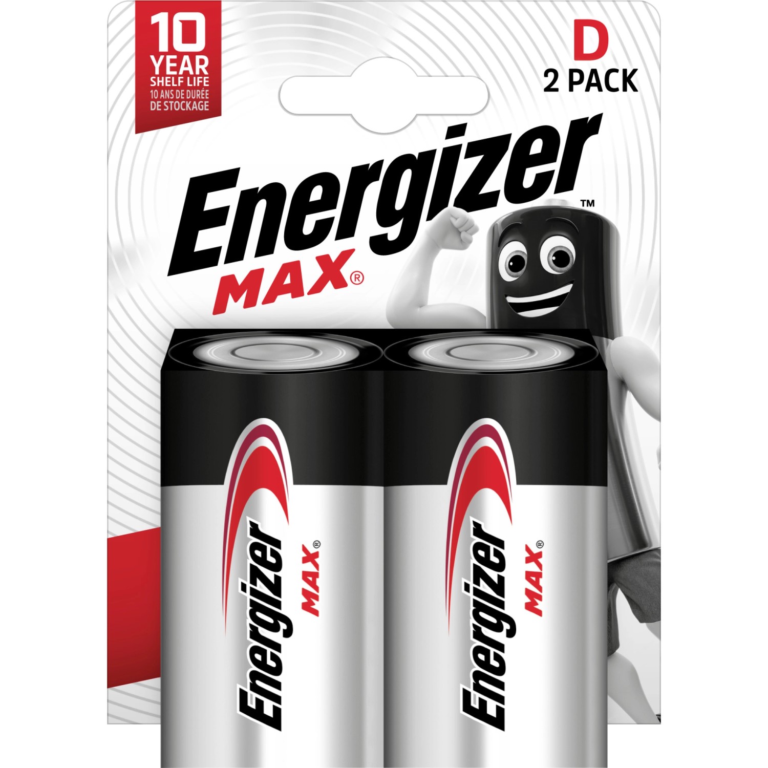 Energizer Alkaline Batterie Max D Mono 2 Stück Energizer Alkaline Batterie Max D Mono 2 Stück von Energizer