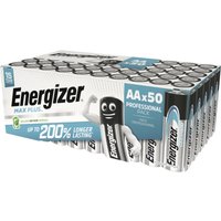 Energizer Max Plus Mignon (AA)-Batterie Alkali-Mangan 1.5 V 50 St. von Energizer