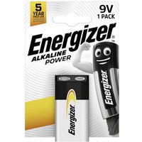 Energizer Power 6LR61 9V Block-Batterie Alkali-Mangan 9V 1St. Energizer Power 6LR61 9V Block-Batterie Alkali-Mangan 9V 1St. von Energizer