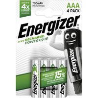 Energizer - Power Plus HR03 Micro (AAA)-Akku NiMH 700 mAh 1.2 v 4 St. von Energizer
