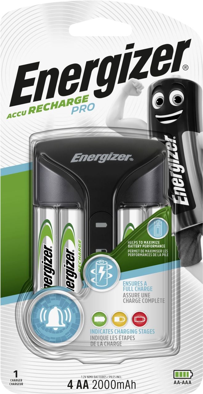 Energizer Pro Charger inkl. 4-Mignon AA Energizer Pro Charger inkl. 4-Mignon AA von Energizer