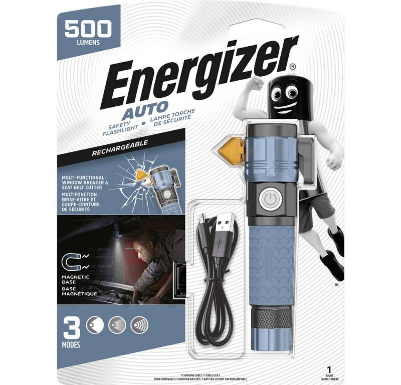 Energizer Taschenlampe Energizer Auto Metal Light LED Taschenlampe akkubetrieben 500 lm von Energizer
