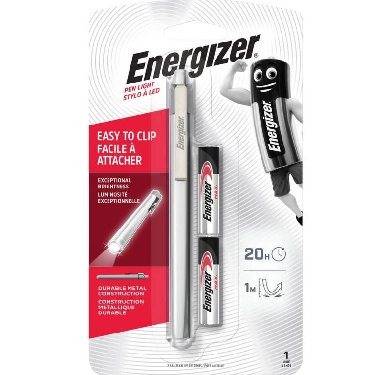 Energizer Taschenlampe Energizer Metal Penlight LED Penlight batteriebetrieben 35 lm 20 h 50 Energizer Taschenlampe Energizer Metal Penlight LED Penlight batteriebetrieben 35 lm 20 h 50 von Energizer