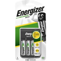 Energizer - USB-Ladegerät für 4 AA/AAA-Batterien + 4 AA-Batterien von Energizer