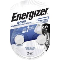 Energizer Knopfzelle CR 2025 3V 2 St. 170 mAh Lithium Ultimate 2025 von Energizer