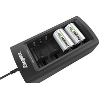 Energizer Universal Rundzellen-Ladegerät NiMH Micro (AAA), Mignon (AA), Baby (C), Mono (D), 9V Block von Energizer