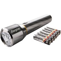 Energizer Vision HD Metal 6 AA LED Taschenlampe Große Reichweite batteriebetrieben 1500lm 15h 479g von Energizer