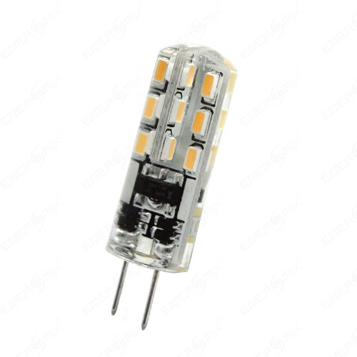 G4 LED (SMD) Spot - Silikonüberzogen, kein Glas! **Warmweiß** // geht nicht kaputt, bei drücken oder herunterfallen 12v 1.5w von Energmix