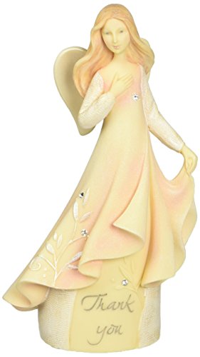 Enesco Foundations Mini-Engel-Figur Thank You, 11,4 cm von Enesco