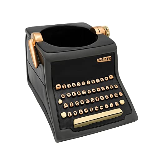 Allen Designs Black Writer Planter von Enesco