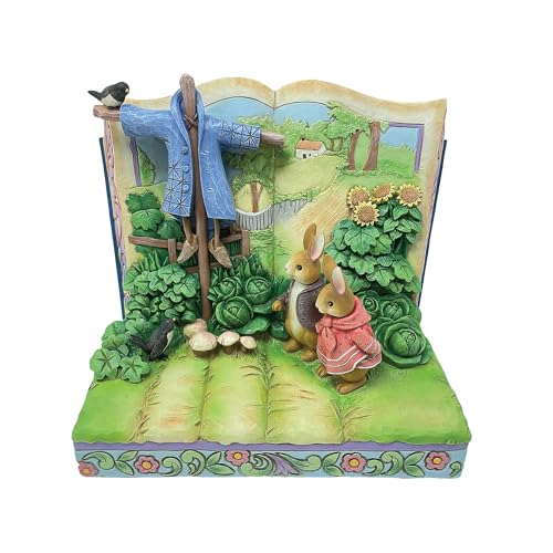 Beatrix Potter By Jim Shore Peter Benjamin Storybook Figurine von Enesco