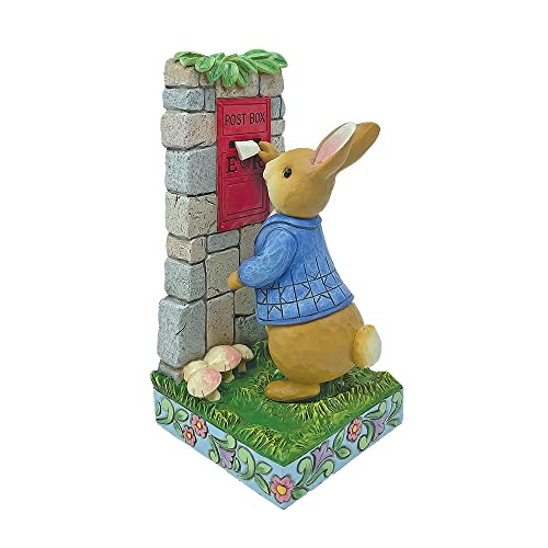 Beatrix Potter By Jim Shore Peter & Postbox Figurine von Enesco