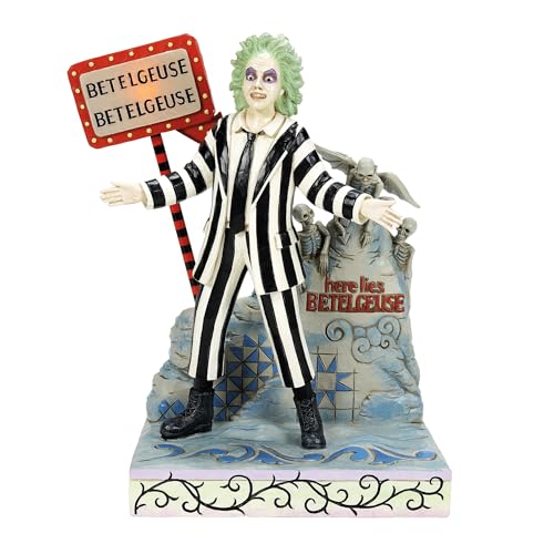 Beetlejuice by Jim Shore Beetlejuice LED Sign Figurine von Beetlejuice by Jim Shore