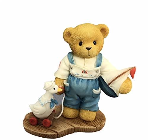 Cherished Teddies – Alex – Junge mit Segelboot & Gans Figur Cherished Teddies – Alex – Junge mit Segelboot & Gans Figur von Cherished Teddies