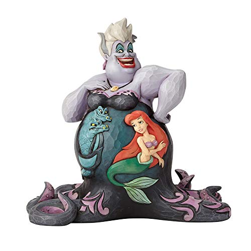 Disney 4059732 Traditions Deep Trouble - Ursula Figur, Mehrfarbig, 160 x 220 x 210 cm von Enesco