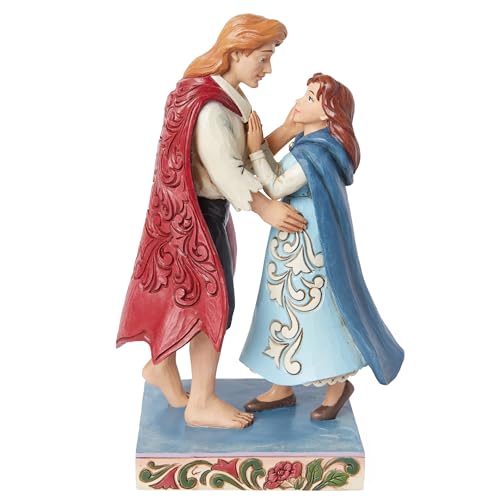 Disney Traditions Belle and Prince Figurine, Height 20cm von Disney Traditions