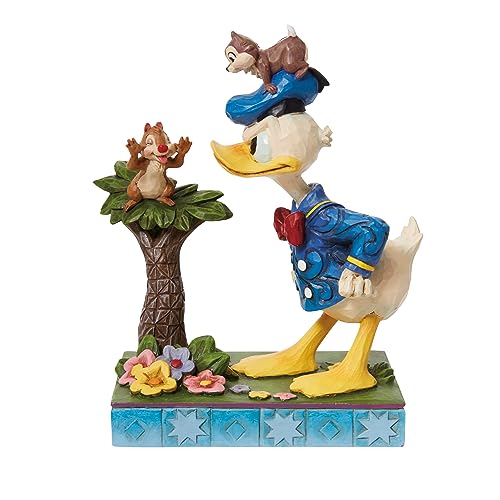 Disney Traditions Donald With Chip & Dale Figurine von Enesco