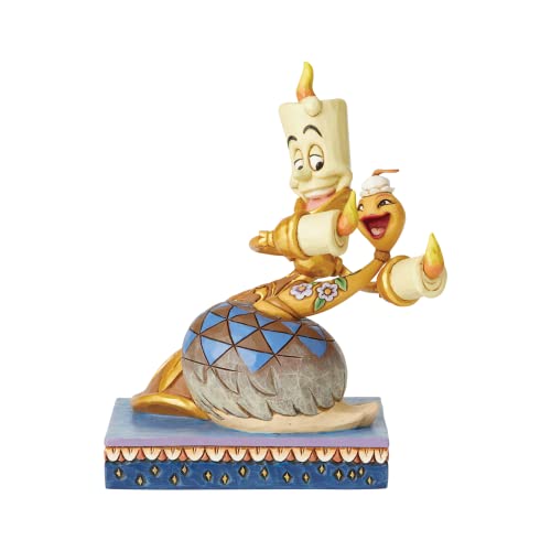 Disney Traditions Lumiere And Plumette Figurine von Enesco