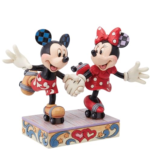 Disney Traditions Mickey and Minnie Roller Skating Figurine Disney Traditions Mickey and Minnie Roller Skating Figurine von Enesco