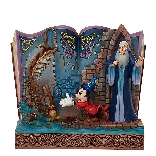 Disney Traditions Sorcerer Mickey Story Book Figurine Disney Traditions Sorcerer Mickey Story Book Figurine von Enesco