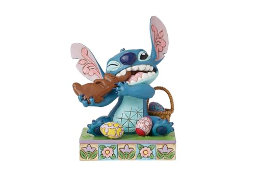 Disney Traditions Stitch Easter Figurine, Height 13cm von Enesco