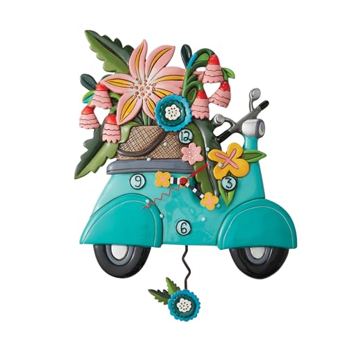 Enesco Allen Designs Scoot in Through Life Uhr, 30,5 cm von Enesco