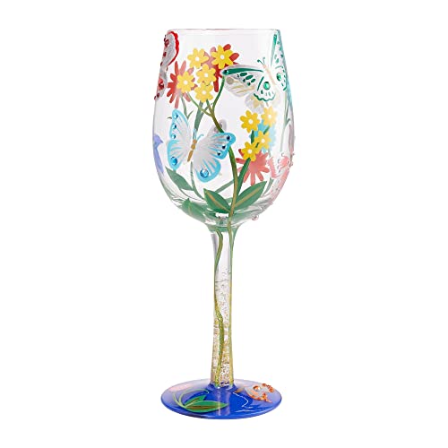 Lolita Bejeweled Butterfly Wine Glass von Enesco