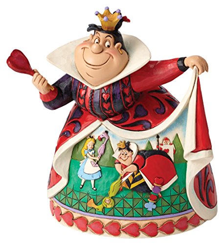 Enesco Disney 4051993 Tradition Royal Recreation (Queen Of Hearts Figur), 15 x 13.5 x 18 cm von Disney