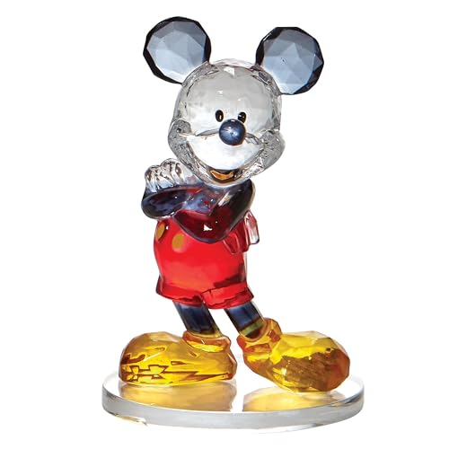 Licensed Facets Mickey Figurine, 3.65” High von Enesco