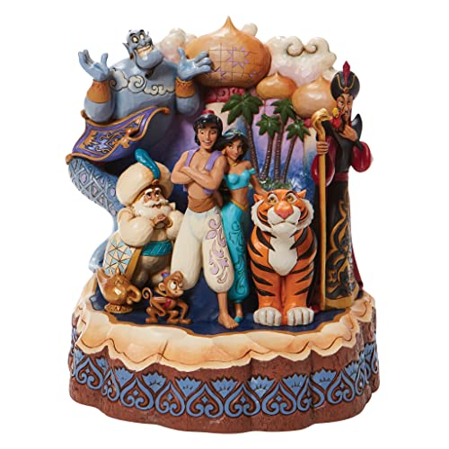 Enesco Disney Traditions Figur Aladdin A Wondrous, Violett, 7.67 in H x 6.45 in W x 6.77 in L von Enesco