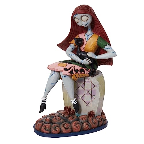 Disney Traditions Sally Cat On Gravestone Figurine von Enesco