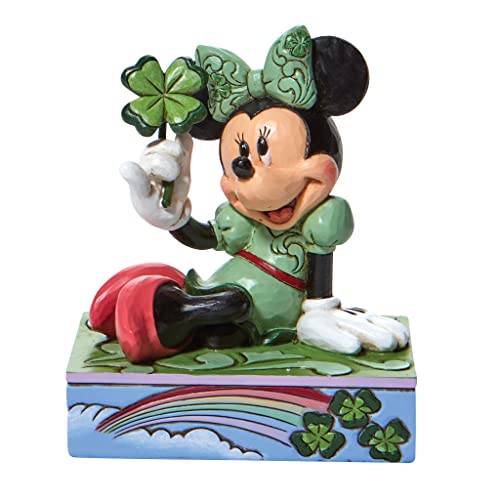 Disney Traditions St Patrick's Minnie Figurine von Disney