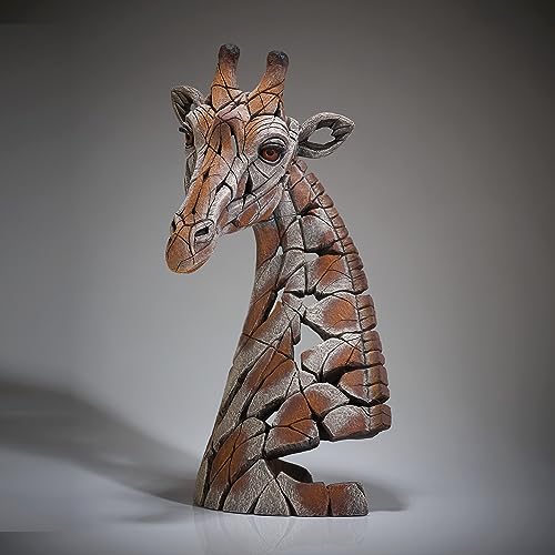 Enesco Edge Giraffen-Skulptur, 55 cm hoch, entworfen und geformt von Matt Buckley aus Steinharz von Enesco