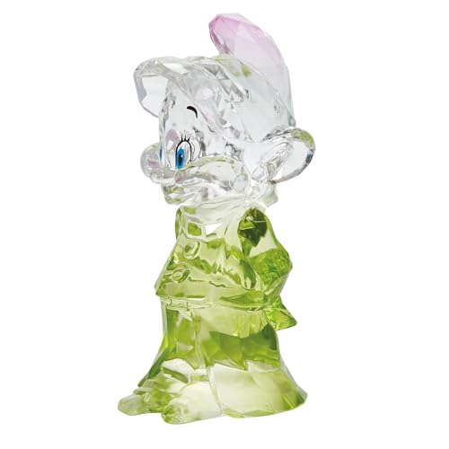 Enesco FACETS Disney Schneewittchen und die Sieben Zwerge Dopey Miniatur-Figur, 8,9 cm, Grün von Enesco