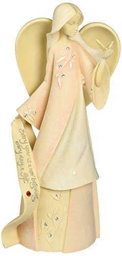 Enesco Foundations Juli Monatsengel Figur, 19,8 cm von Enesco