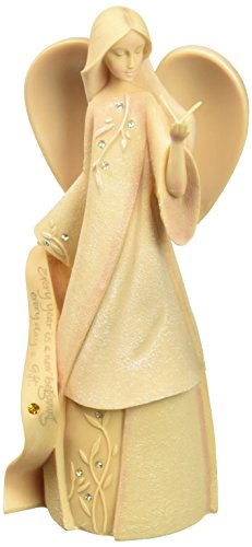 Gift Foundation Engel Novembre 4015981, AFFE, Beige, 19 cm von Enesco