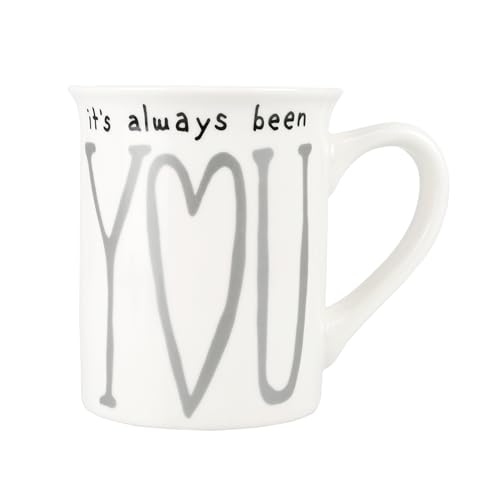 Enesco Kaffeetasse mit Aufschrift Our Name is Mud It's Always Been You Soulmate, 473 ml, mehrfarbig von Enesco