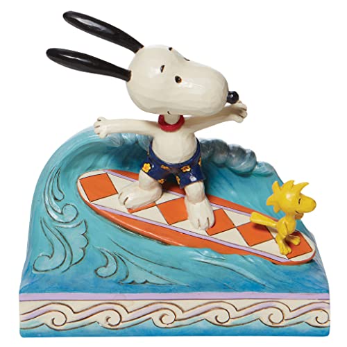 Peanuts By Jim Shore Snoopy Surfing Figurine von Enesco