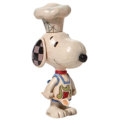 Enesco Jim Shore Snoopy Chef Mini-Figur – Peanuts von Enesco
