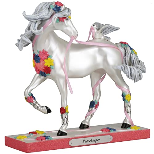 Enesco The Trail of Painted Ponies Peacekeeper-Figur, 16,3 cm, Mehrfarbig von Enesco