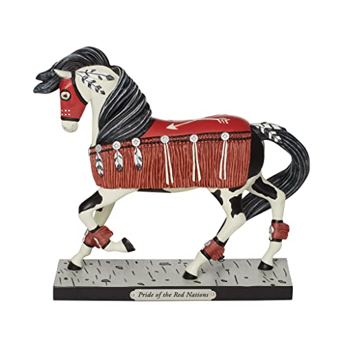 Enesco The Trail of Painted Ponies Pride of The Red Nations-Figur, 19,1 cm, mehrfarbig von Enesco