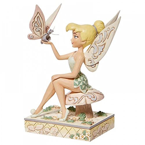 Enesco Traditions White Woodland Tinkerbell Passionate Pixie 6008994 Mehrfarbig 5.9 in H x 3.9 in W x 4.7 in L von Enesco