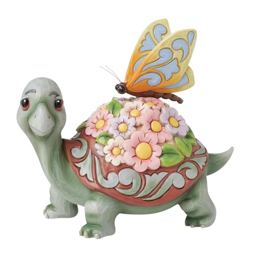 Heartwood Creek by Jim Shore Turtle with Flowers On Shell Figurine von Heartwood Creek by Jim Shore
