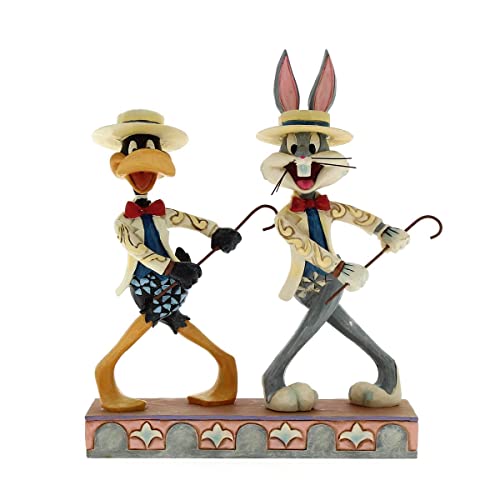 Looney Tunes By Jim Shore Bugs And Bunny Side Show Figurine von Enesco