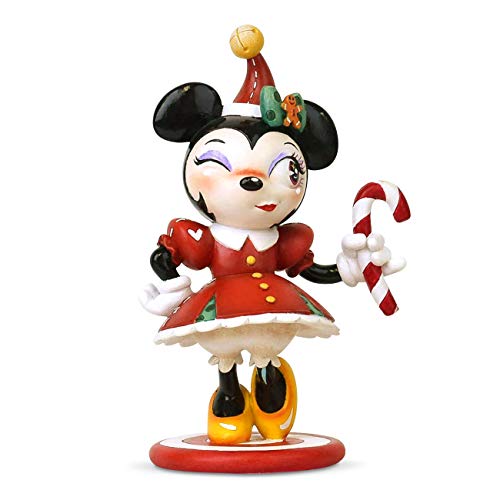 The World of Miss Mindy Presen The World of Miss Mindy Christmas Minnie Mouse Figur, Harz Kunstharz Calciumcarbonat, one Size von The World of Miss Mindy Presen