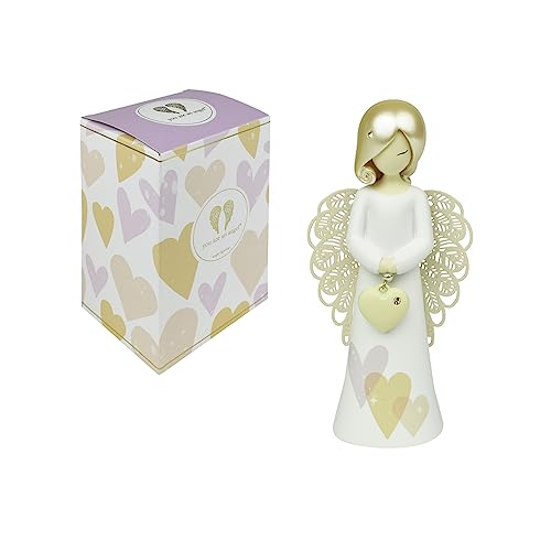 You Are An Angel - Engelsfigur 155 mm Floral Danke von Enesco