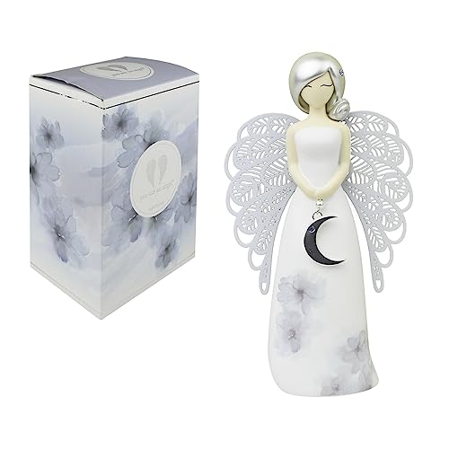 You Are an Angel - Blumencharme Metall Unendlichkeit Figur von Enesco